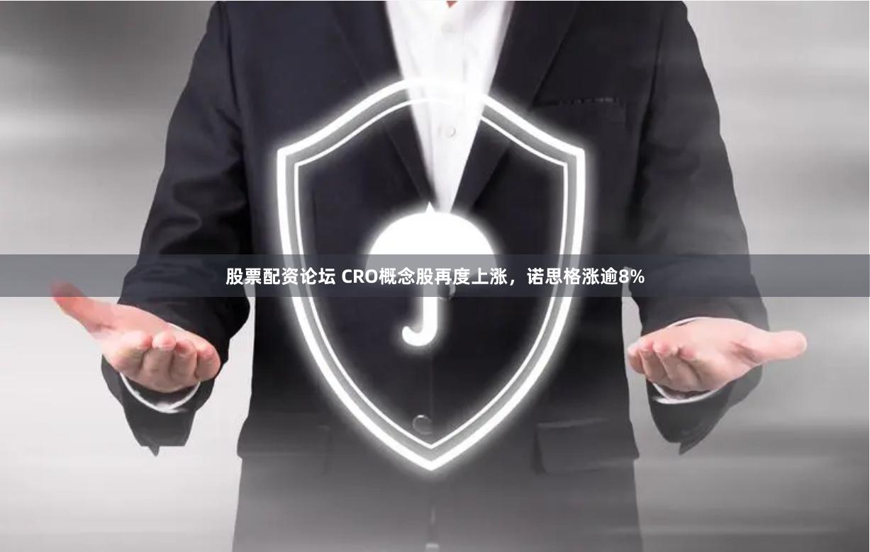 股票配资论坛 CRO概念股再度上涨，诺思格涨逾8%